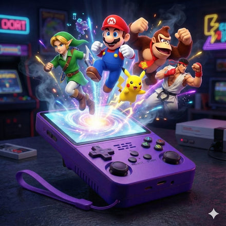 R36S - Tragbare Retro-Spielekonsole