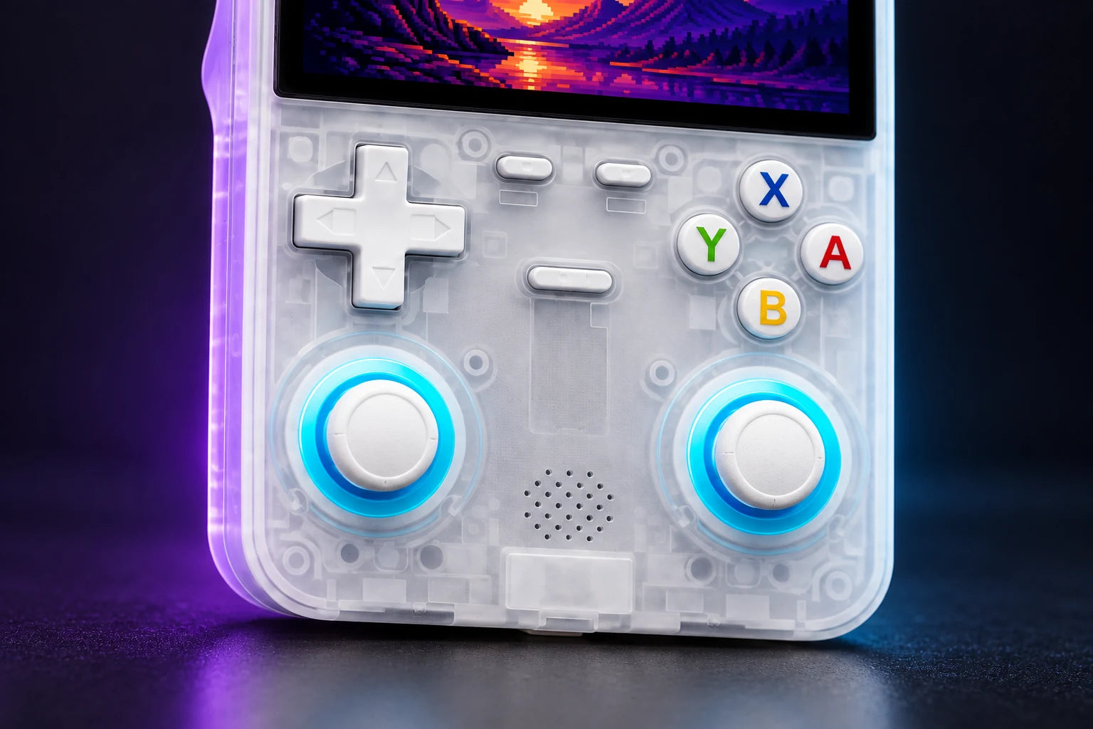 Console R36 Ultra 4 pouces blanche