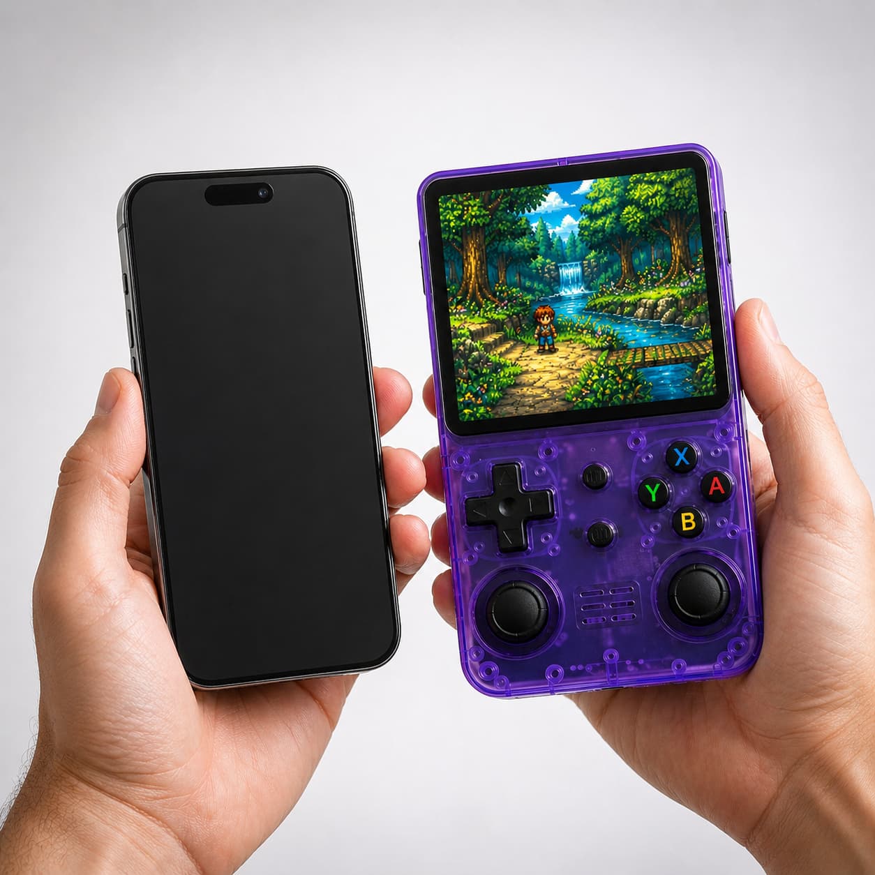 ゲームコンソール R36S 128G スケルトンブラック R36S ポータブルコンソール - 15,000以上のレトロゲーム | 公式サイト