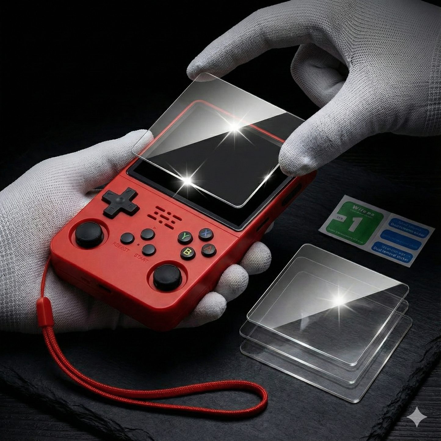 Free gift: 4x R36S Screen Protectors 🎁