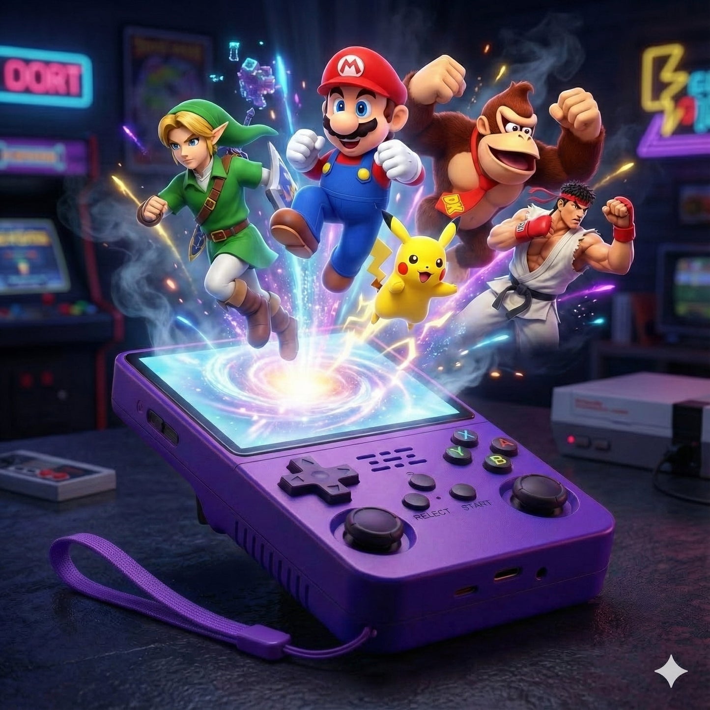 R36S - Portable Retro Game Console