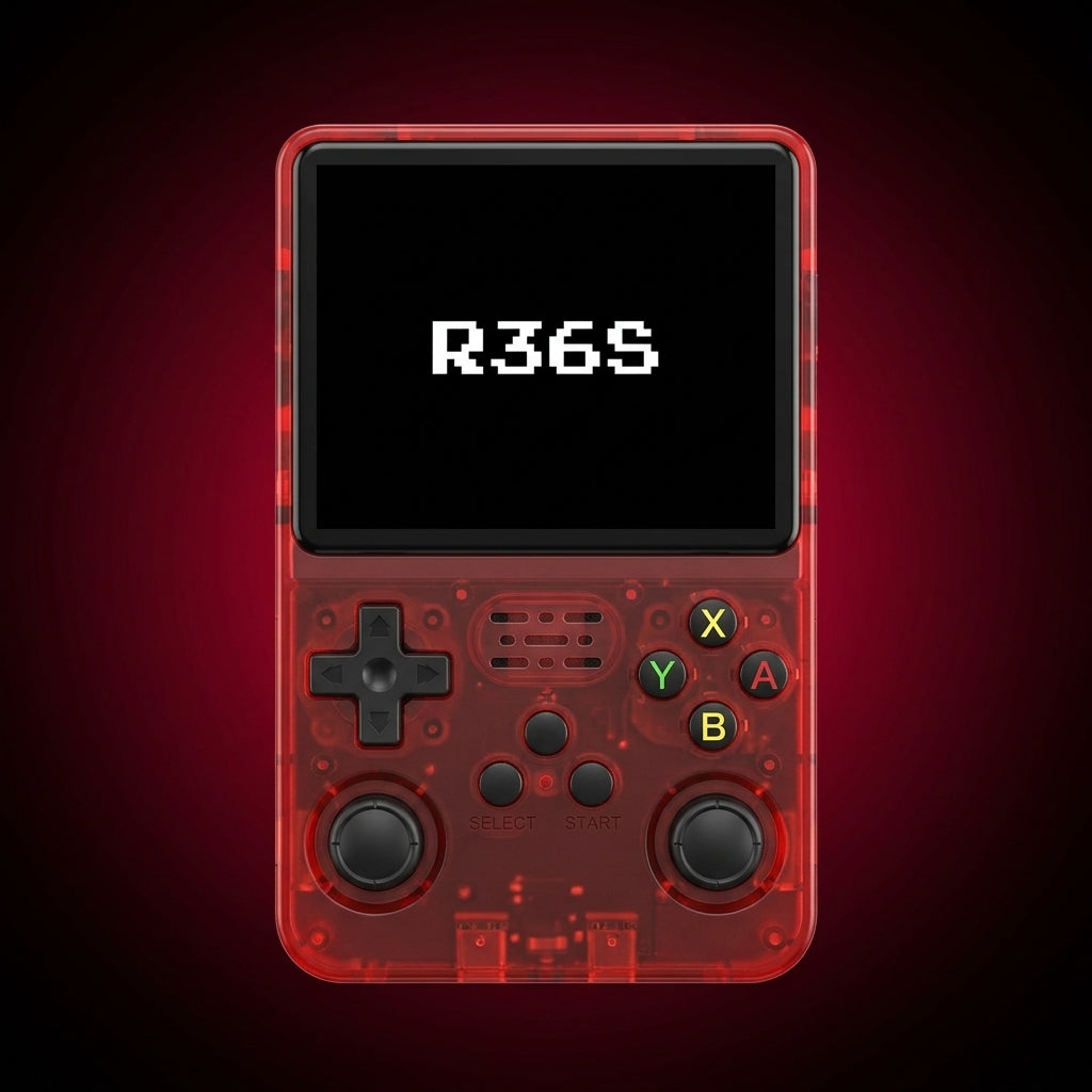 R36S rouge vue de face